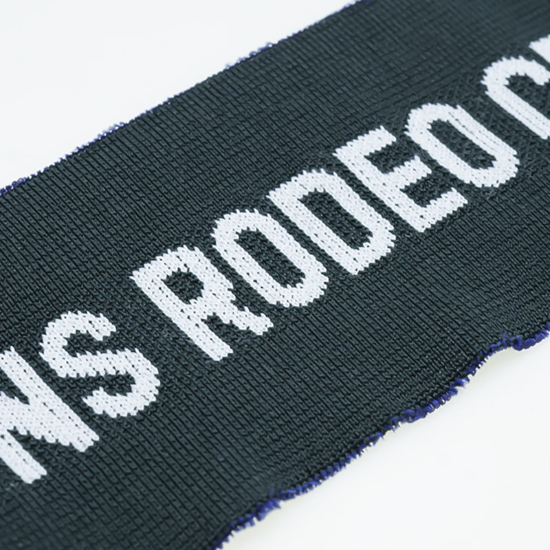 Moda Polyester Spandex Mektup Jakarlı Kaburga Giyim Kumaş